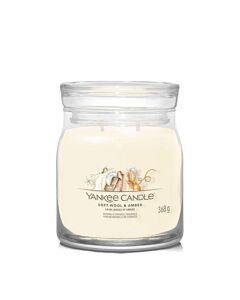 Yankee Candle Soft Wool & Amber - Signature Medium Jar